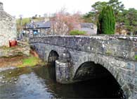 Llanbedr village bridge over the Afon Artro