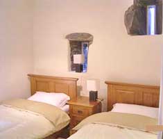 Downstairs bedroom 2 Ty Gweol  with separate ensuite